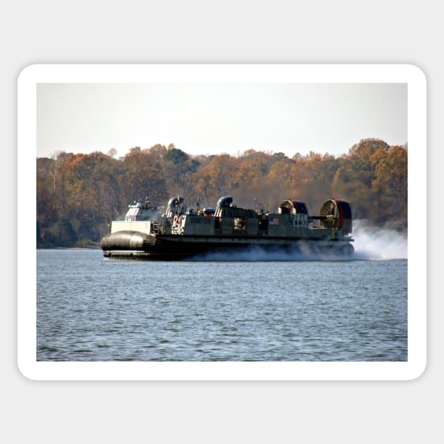 USN Hovercraft Sticker by tgass